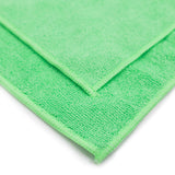 380GSM Premium Multipurpose Microfiber Cleaning Towel Green - Car Detailing, Garage, Mechanic, Home - 50 Pack