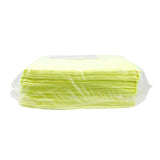 380GSM Premium Multipurpose Microfiber Cleaning Towel Yellow - Car Detailing, Garage, Mechanic, Home - 50 Pack