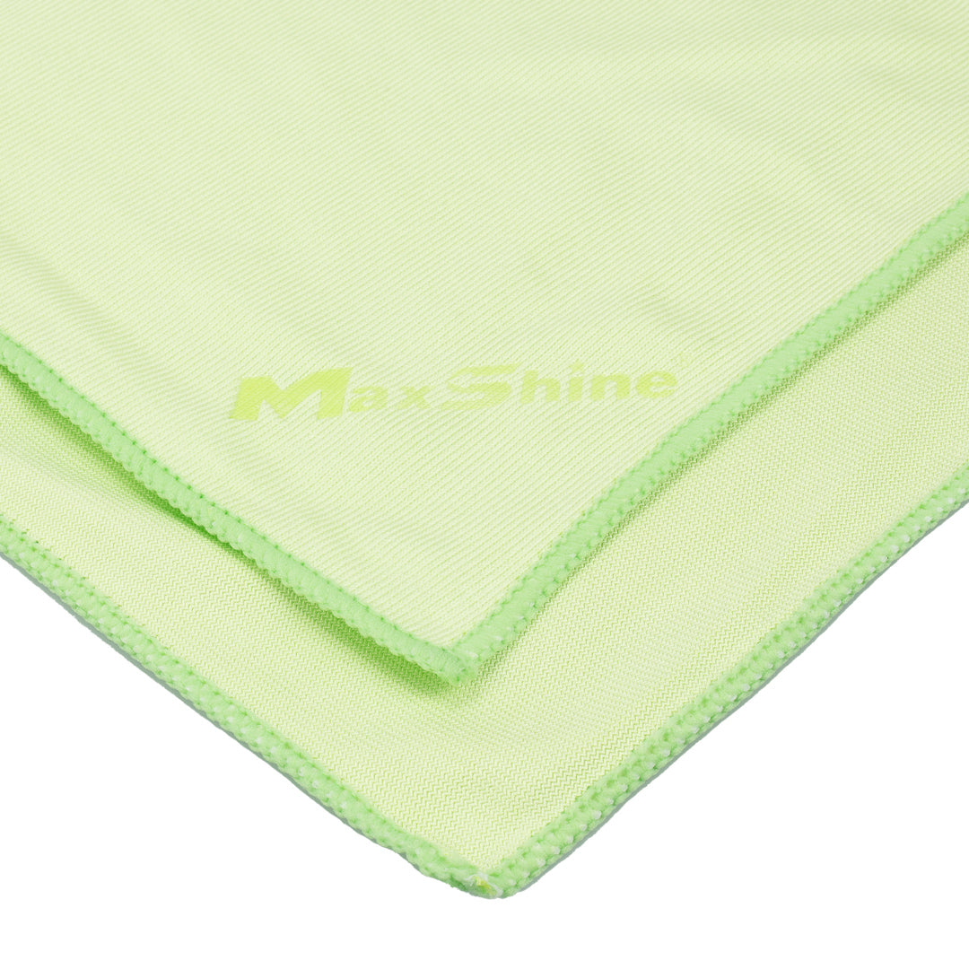 MaxShine 300GSM 16″x16″ Car Glass Cleaning Cloth Microfiber Towel