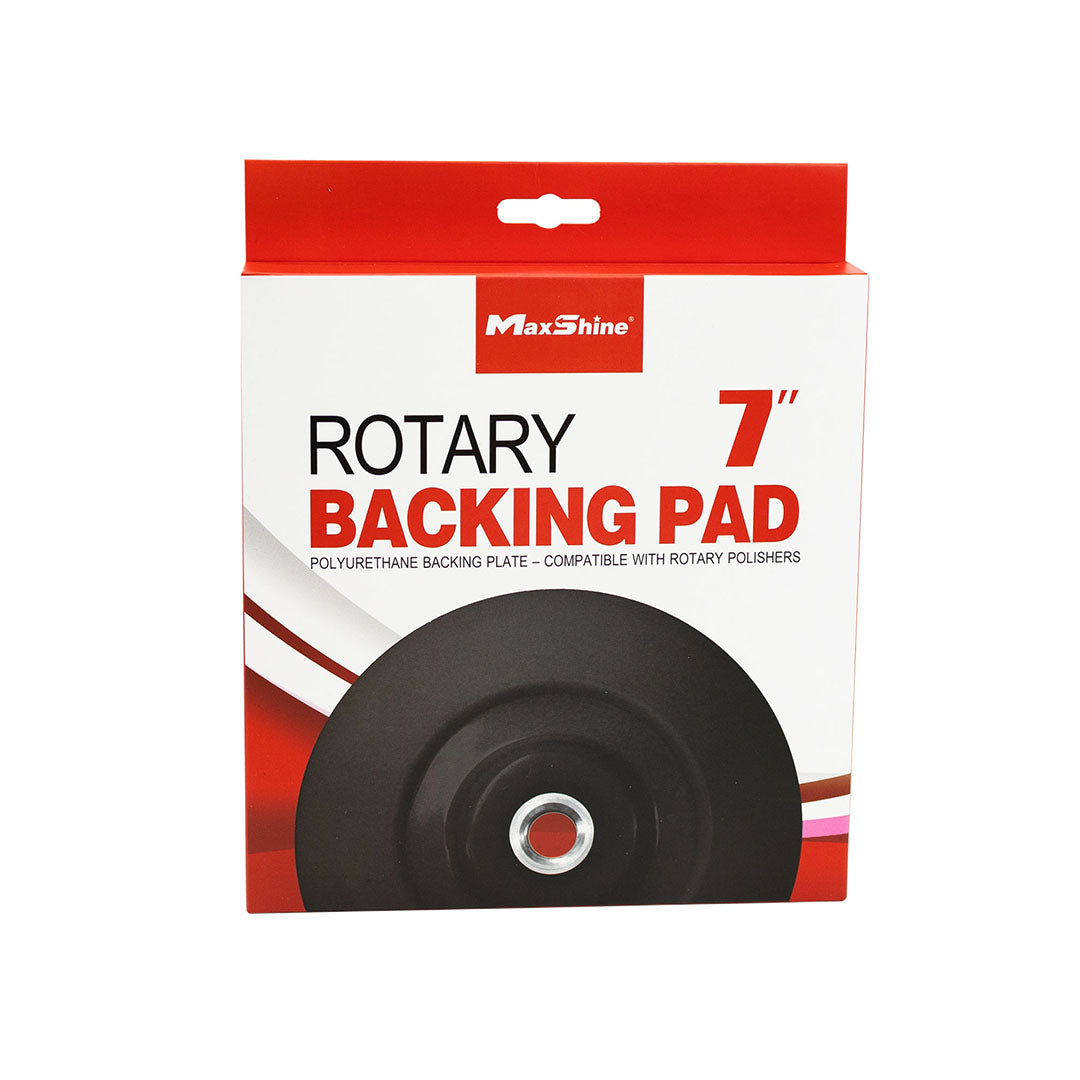 Flat Rotary Polisher Backing Plate - 7" Black 3082178