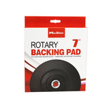 Flat Rotary Polisher Backing Plate - 7" Black 3082178