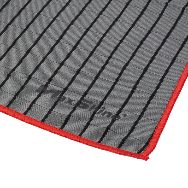 MaxShine 360GSM 16″x16″Premium Soft Microfiber Carbon Fiber Towel