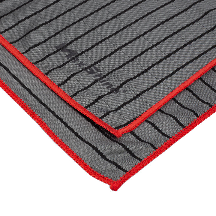MaxShine 360GSM 16″x16″Premium Soft Microfiber Carbon Fiber Towel