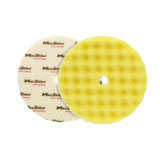 Rotary Wave Foam Polishing Pad 7in - Yellow Polishing
