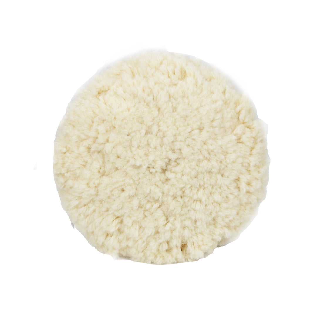 9In Rotary Wool Buffing Pads Single-Sided