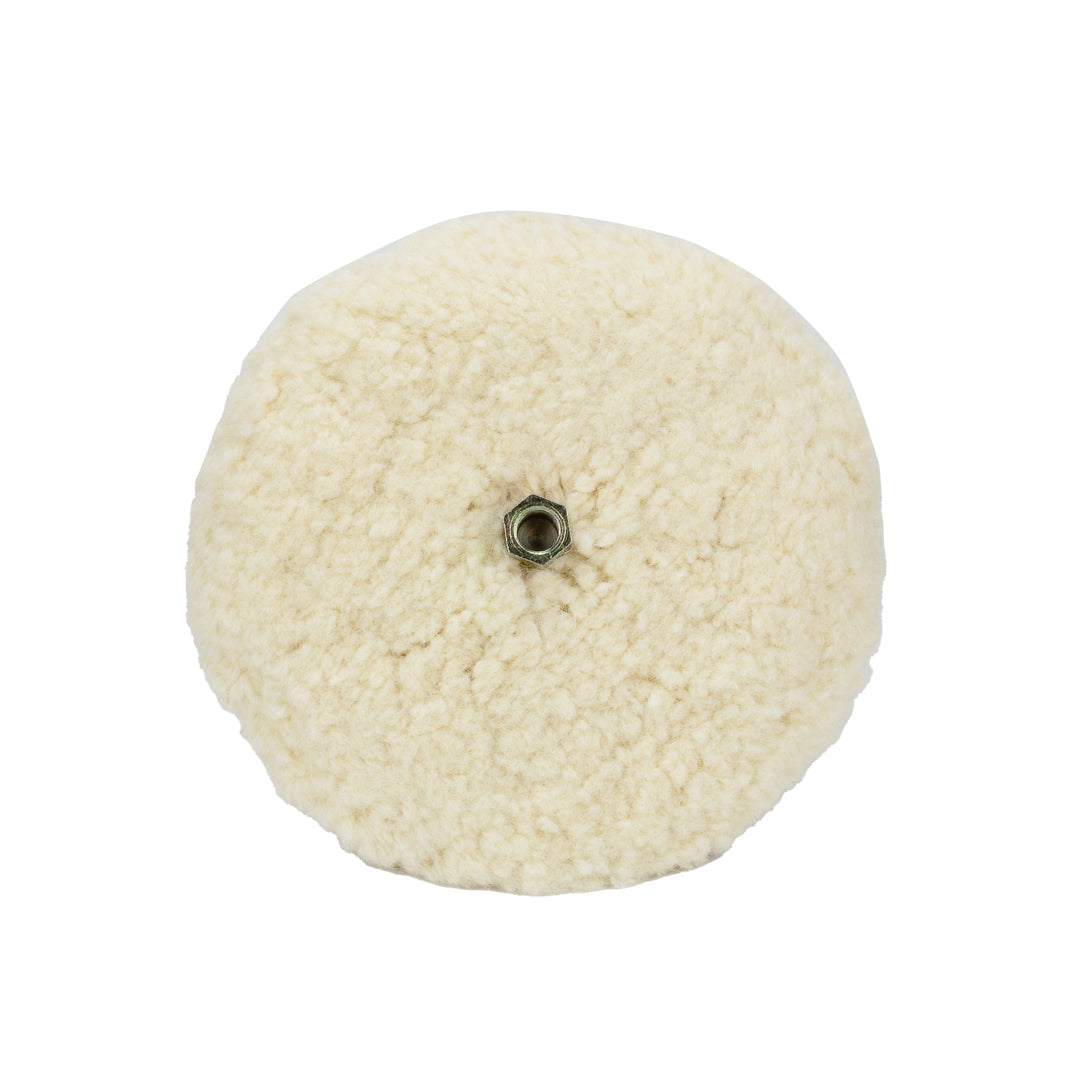 9In Rotary Wool Buffing Pads Double-Sided