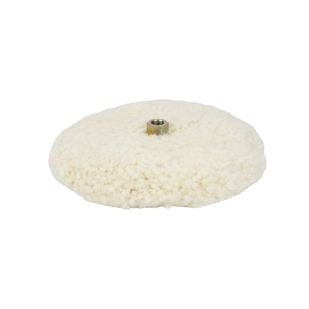 9In Rotary Wool Buffing Pads Double-Sided