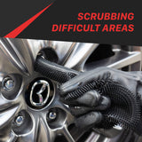1130001B SIlicone Scrubbing Gloves