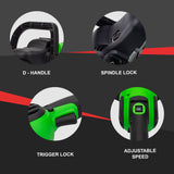 M1300 Pro Rotary Polisher | M1300 Pro Rotary Polisher - 7in Plate, 1300W