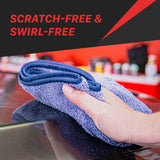 1024040B - 102-B Micro Fiber Towel | 380GSM Polish Removal Microfiber Towel - Blue Edged