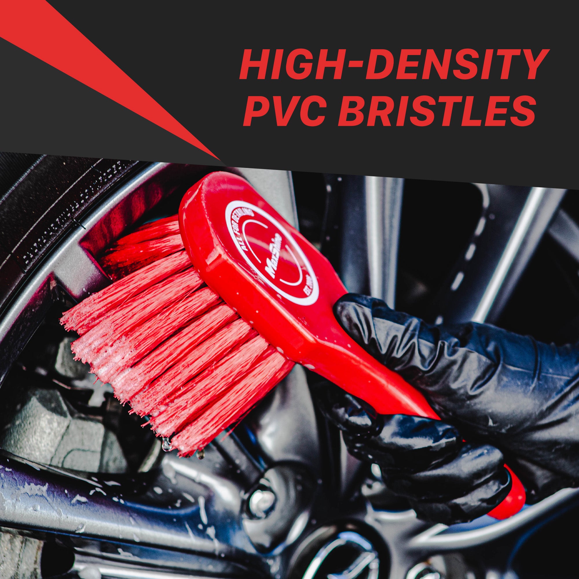 7011026 Car Wheel Brush | Exterior Surface and Wheel Cleaning Brush