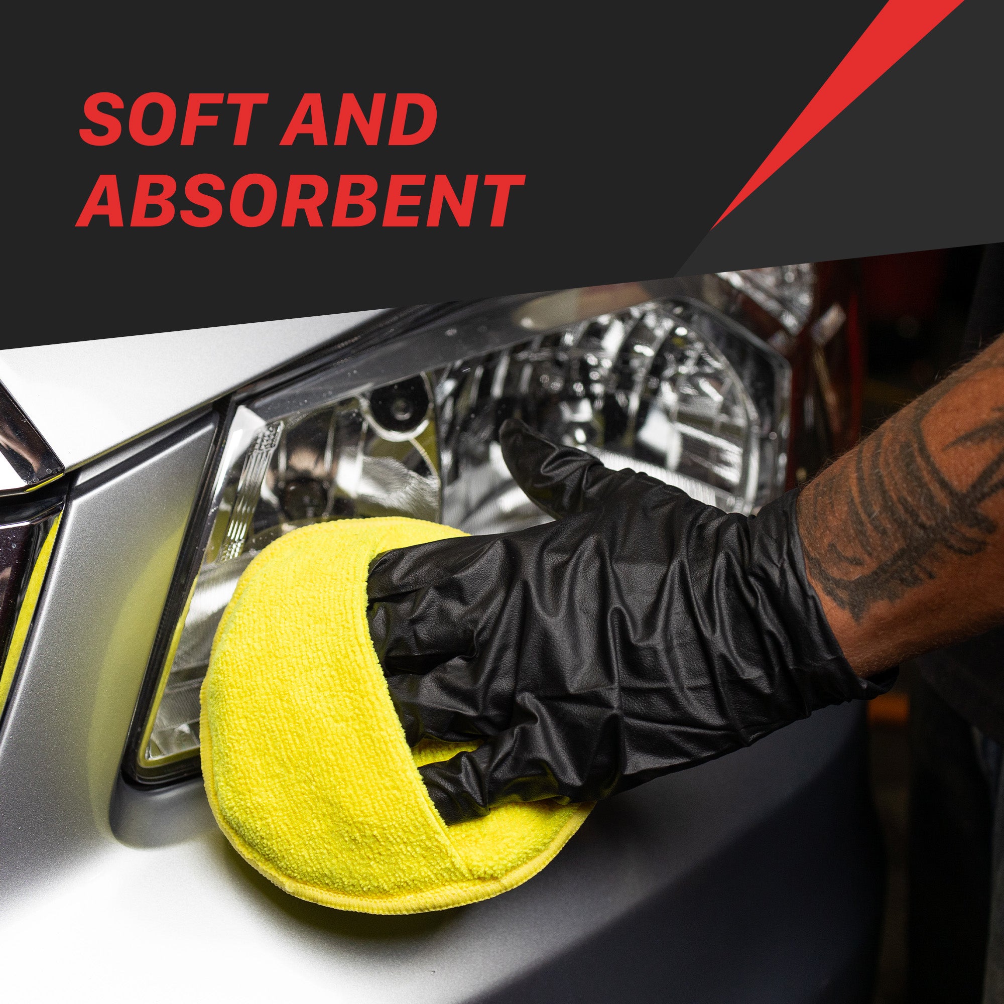 9011004 Pocket Grip Soft Microfiber Wax Pads