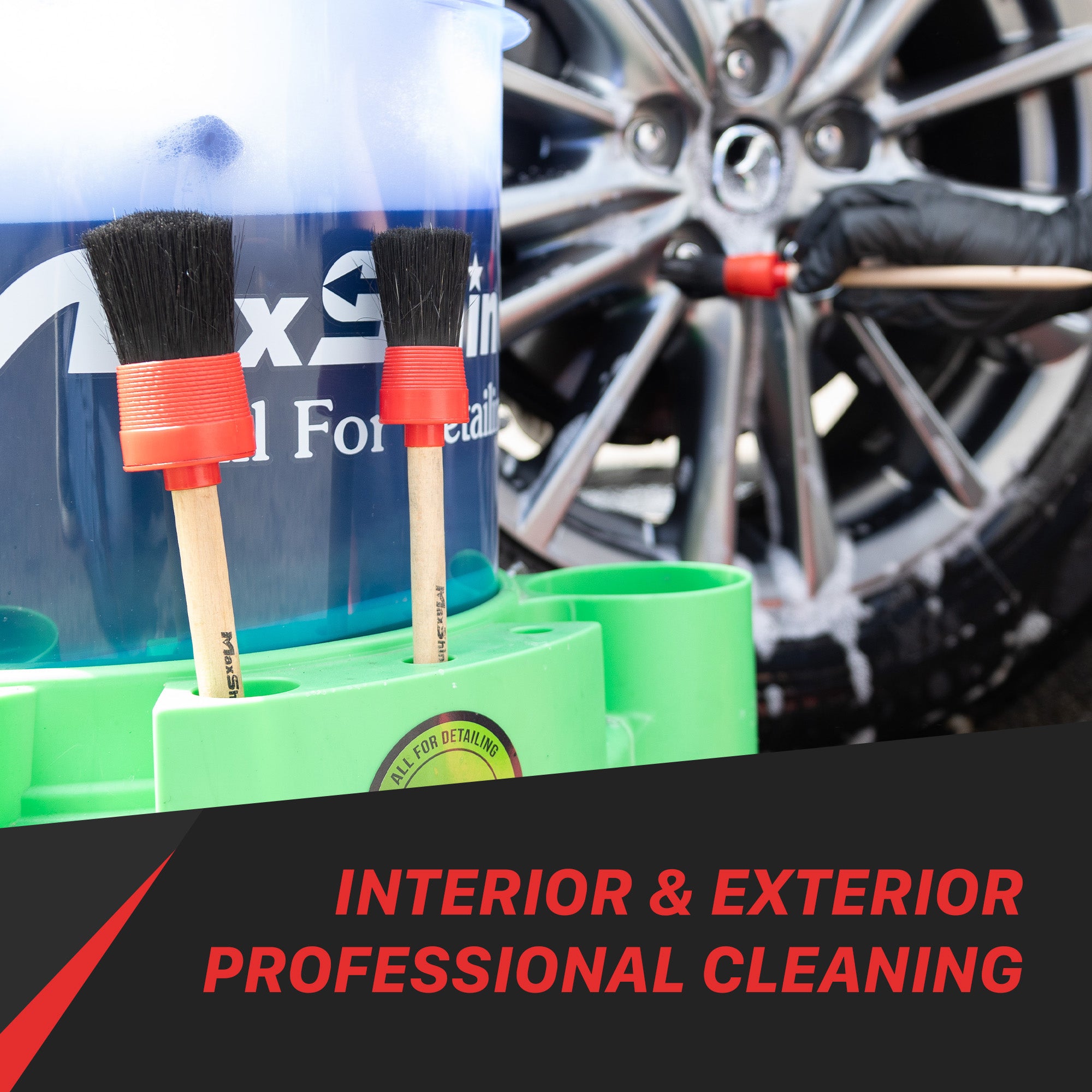 704610 Auto Detailing Brush Set