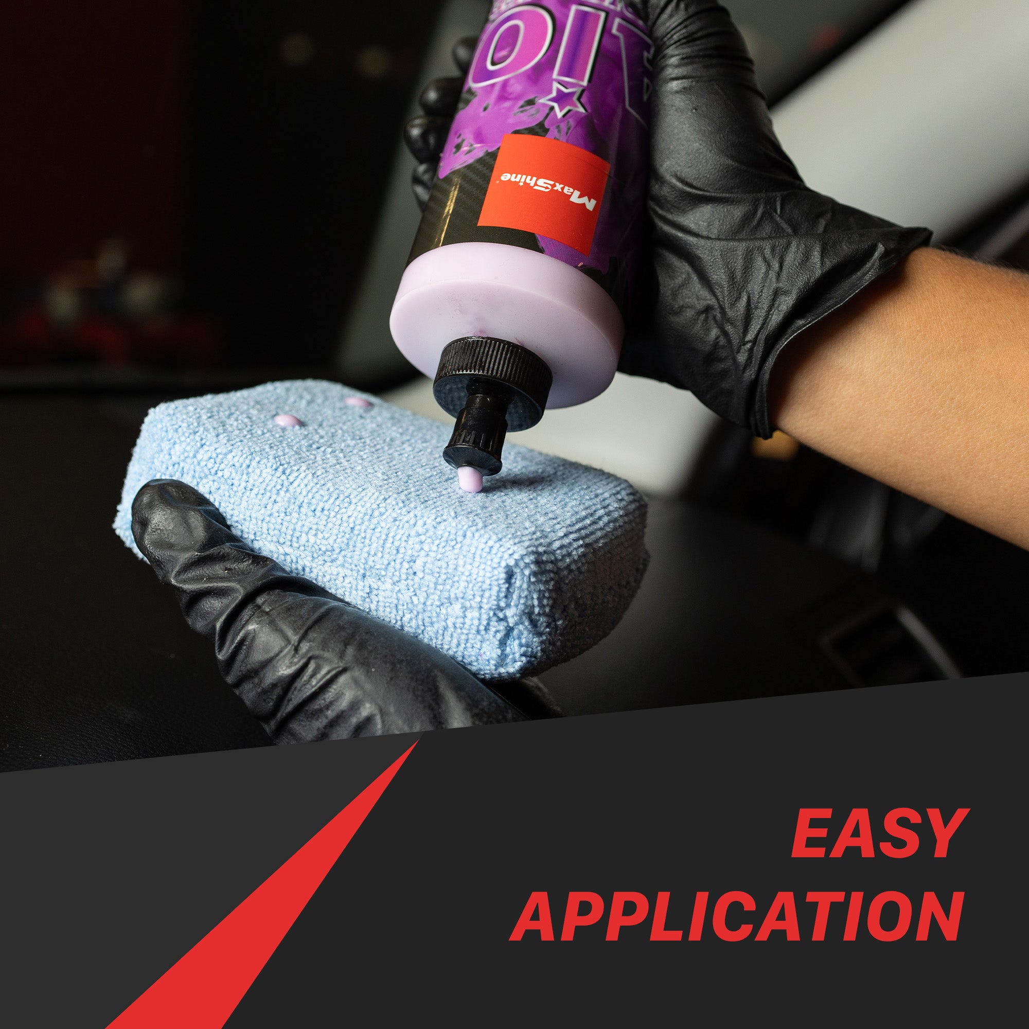 9011005 Ultra-Soft Microfiber Wax Applicator Block - 4 Pack