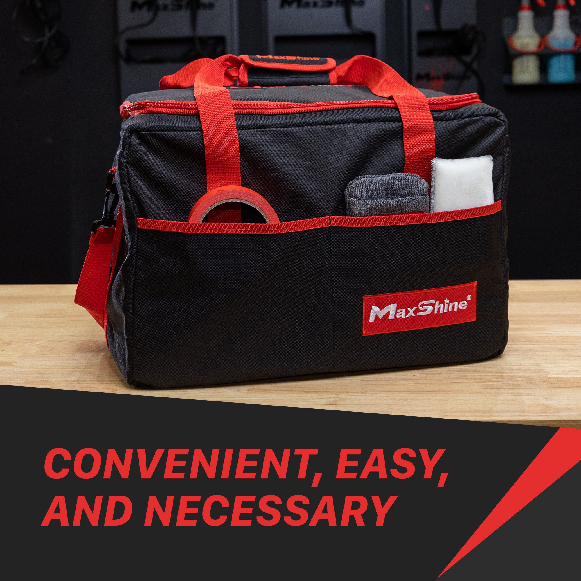 6012003 Small Tool Bag | Detailing Tote Bag - 1680D Oxford Fabric