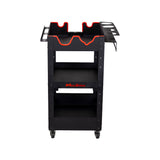 Rolling Detailing Cart - Coated Metal 702308