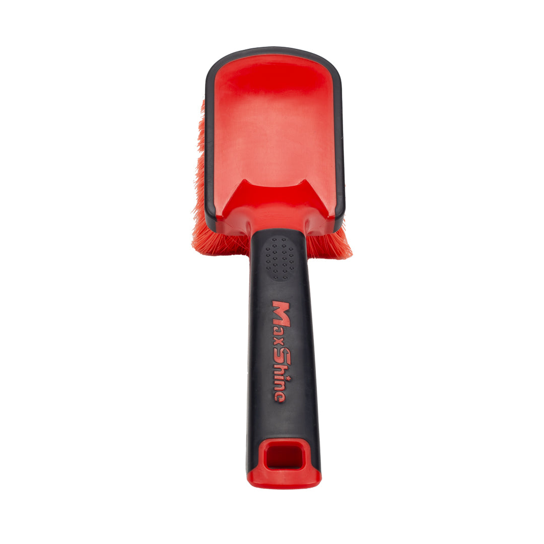 MaxShine Soft Grip Light Duty Rim Cleaning Brush with Medium Handle-4