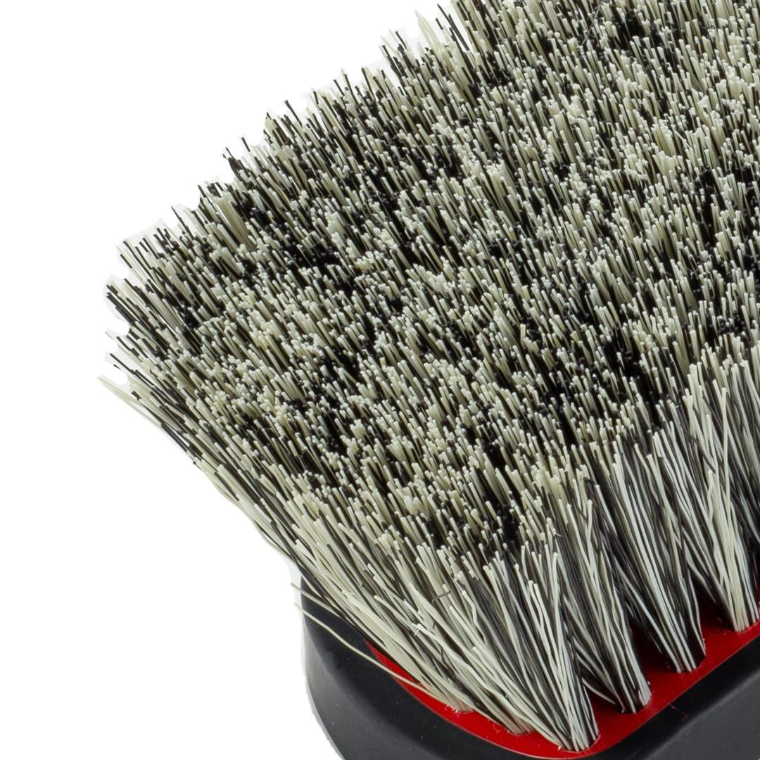 Soft Grip Medium Duty Brush with Medium Handle Rim Cleaning Brush