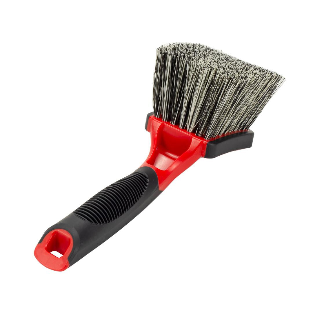 Soft Grip Medium Duty Brush with Medium Handle Rim Cleaning Brush