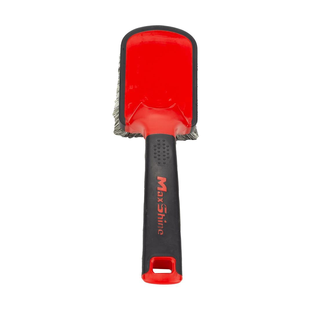 Soft Grip Medium Duty Brush with Medium Handle Rim Cleaning Brush