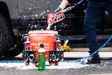 Ultra Foaming Wash | Foam Cleanser - Spraying Foam into bucket