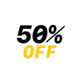 50% OFF