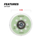 5 - 6 inch Pro Series Dual Action Backing Plate