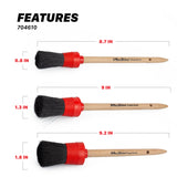 704610 Auto Detailing Brush Set