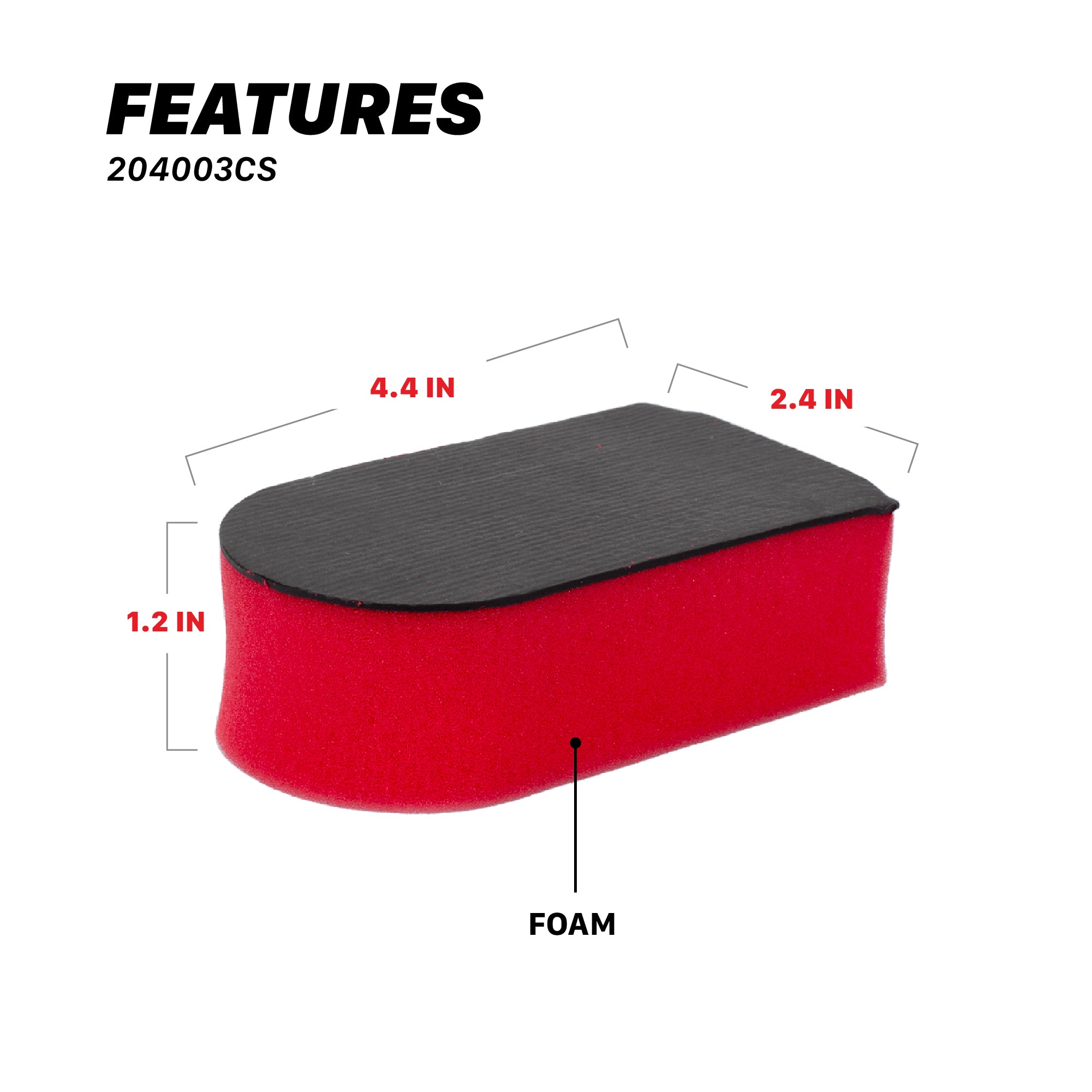 204003CS Clay Sponge