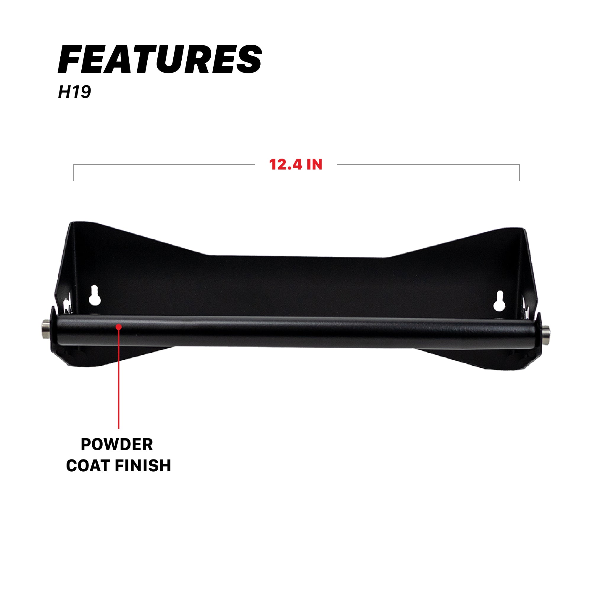 Towel Roll & Wall Holder Combo