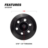 3013070P M312 Dual Action Backing Plate - 3in