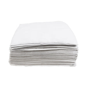 380GSM Premium Multipurpose Microfiber Cleaning Towel White - Car Detailing, Garage, Mechanic, Home - 50 Pack