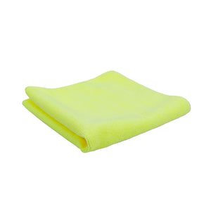 380GSM Premium Multipurpose Microfiber Cleaning Towel Yellow - Car Detailing, Garage, Mechanic, Home - 50 Pack