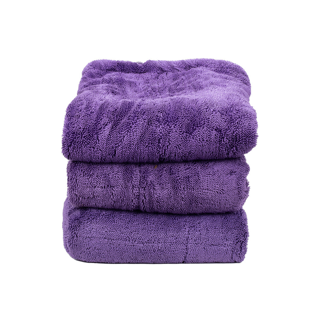 Microfiber Drying Towels | 1200GSM Duo Twisted Loop Microfiber Drying Towel