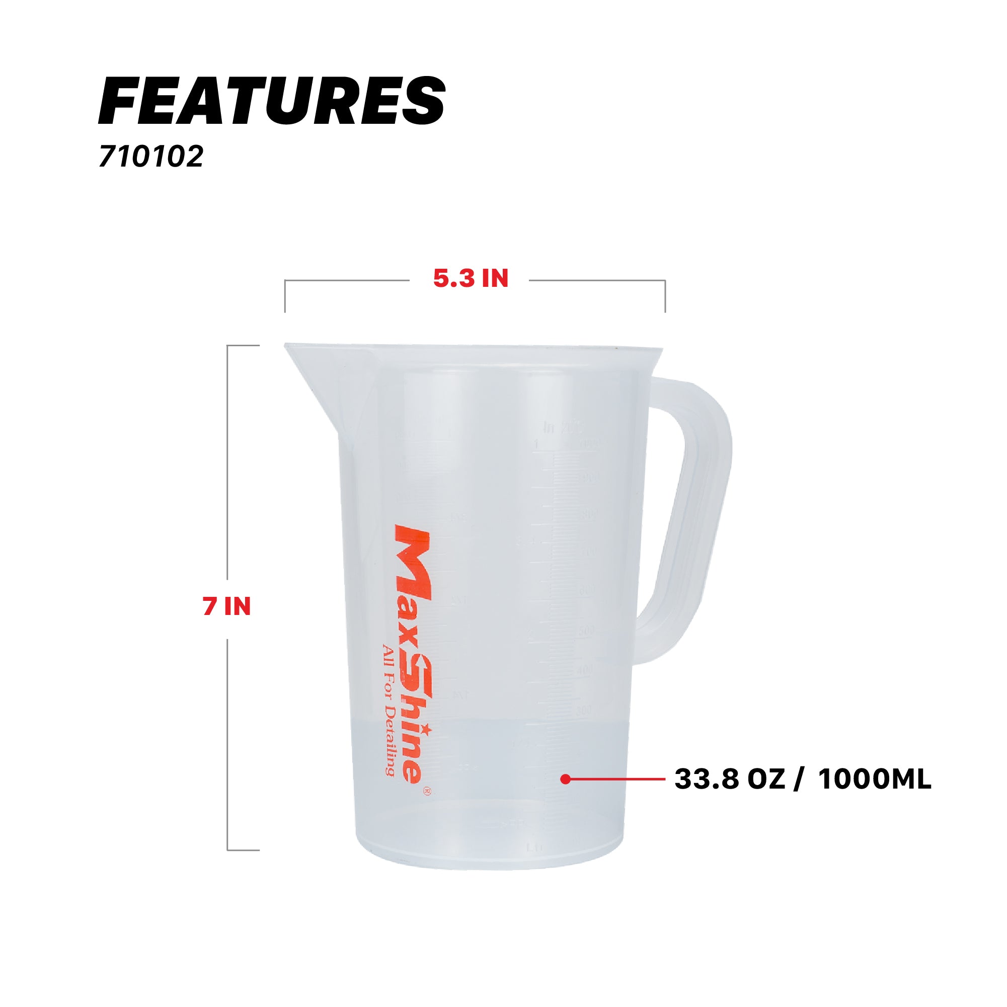 710102 Measuring Cups - 1000ml