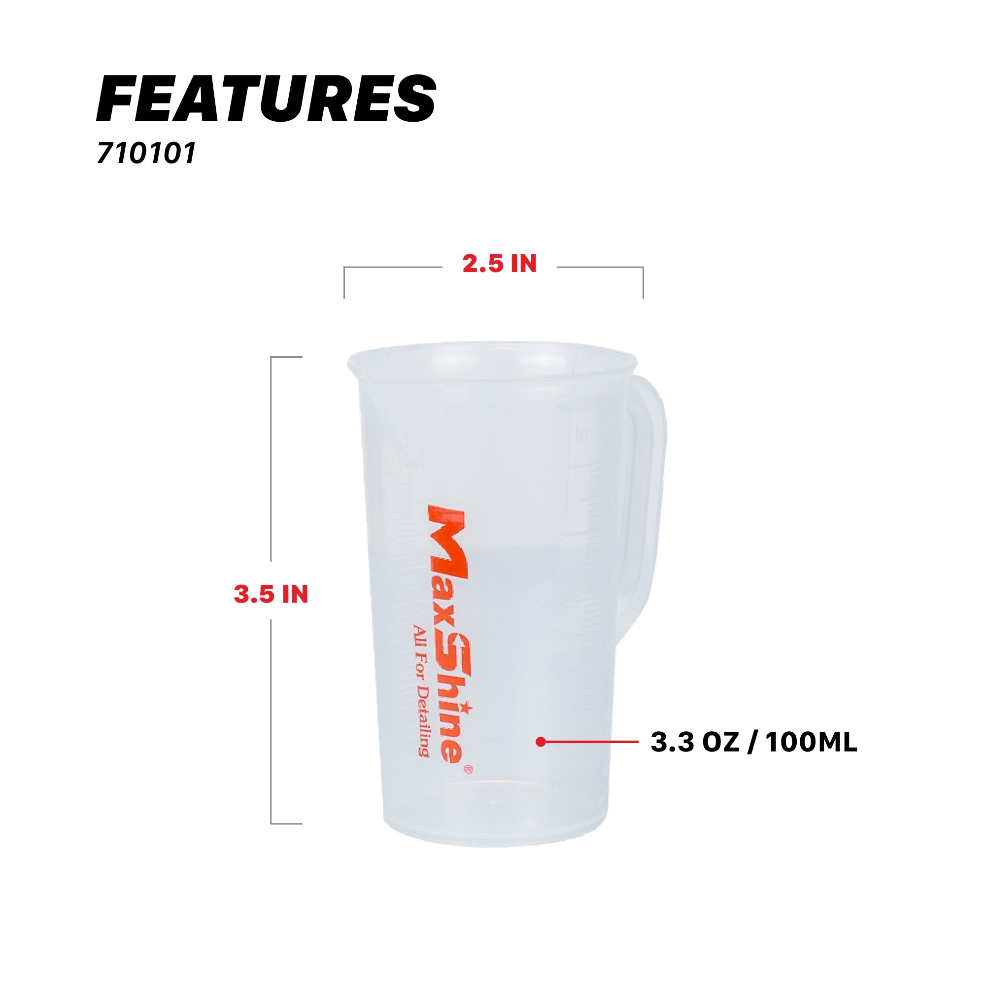 710101 Measuring Cups - 100ml