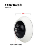 3022125 Firm Foam Rotary Polisher Backing Plates - 5in