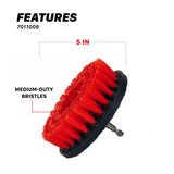 7011009 Drill Carpet Detailing Brushes - 5in