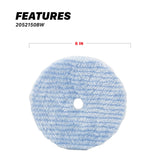 2052150BW Synthetic Wool Pads - 6in