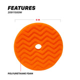 2091150OW  Foam Cutting Pad | AIO Foam Cutting & Polishing Pad - 5in