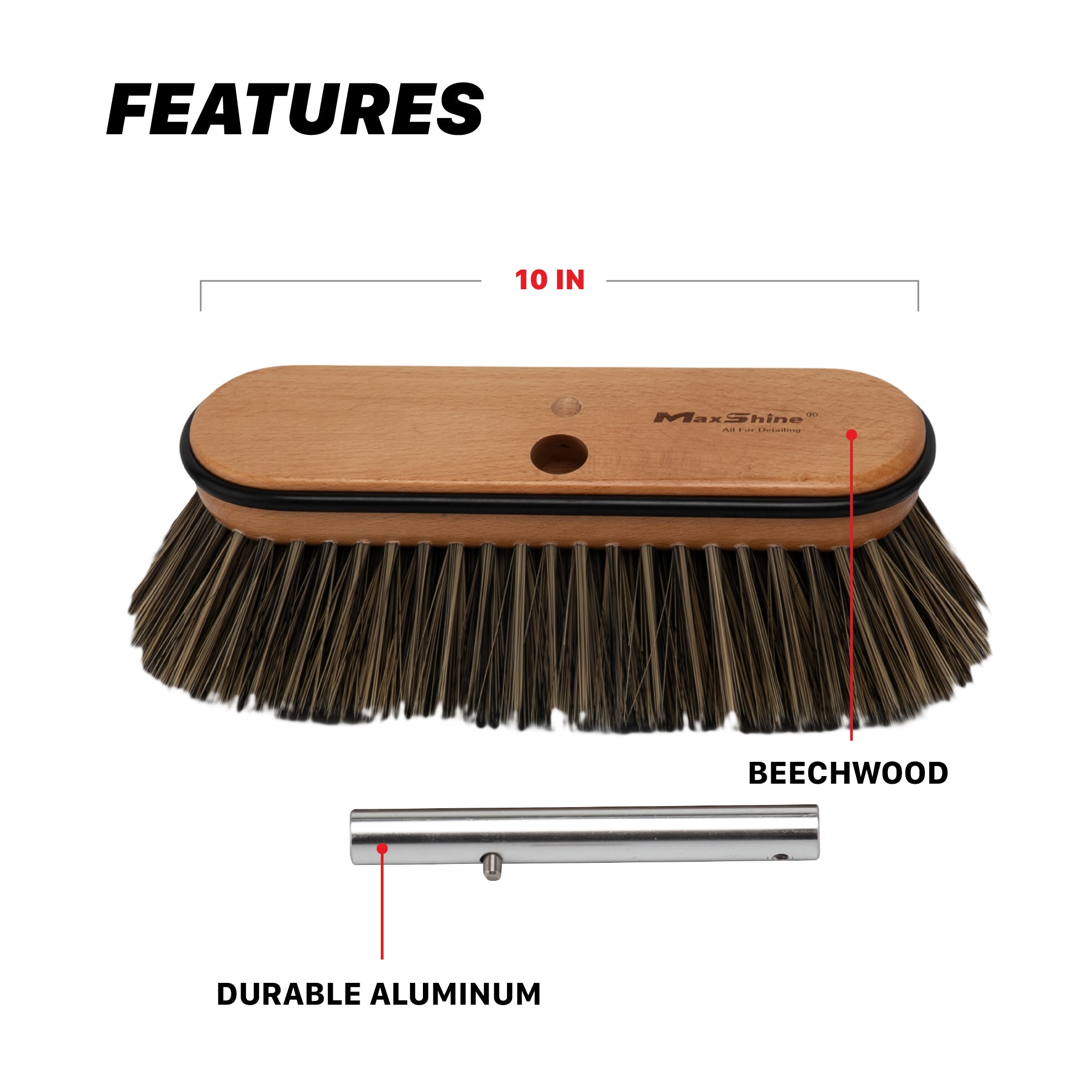Boat Brush with Telescoping Handle