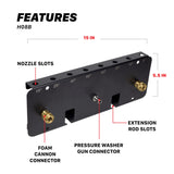 H08B Foam Cannon Wall Mount