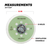 3011150P 6 inch DA Backing Plates | Pro Series Dual Action Backing Plates - 6in M21 Pro
