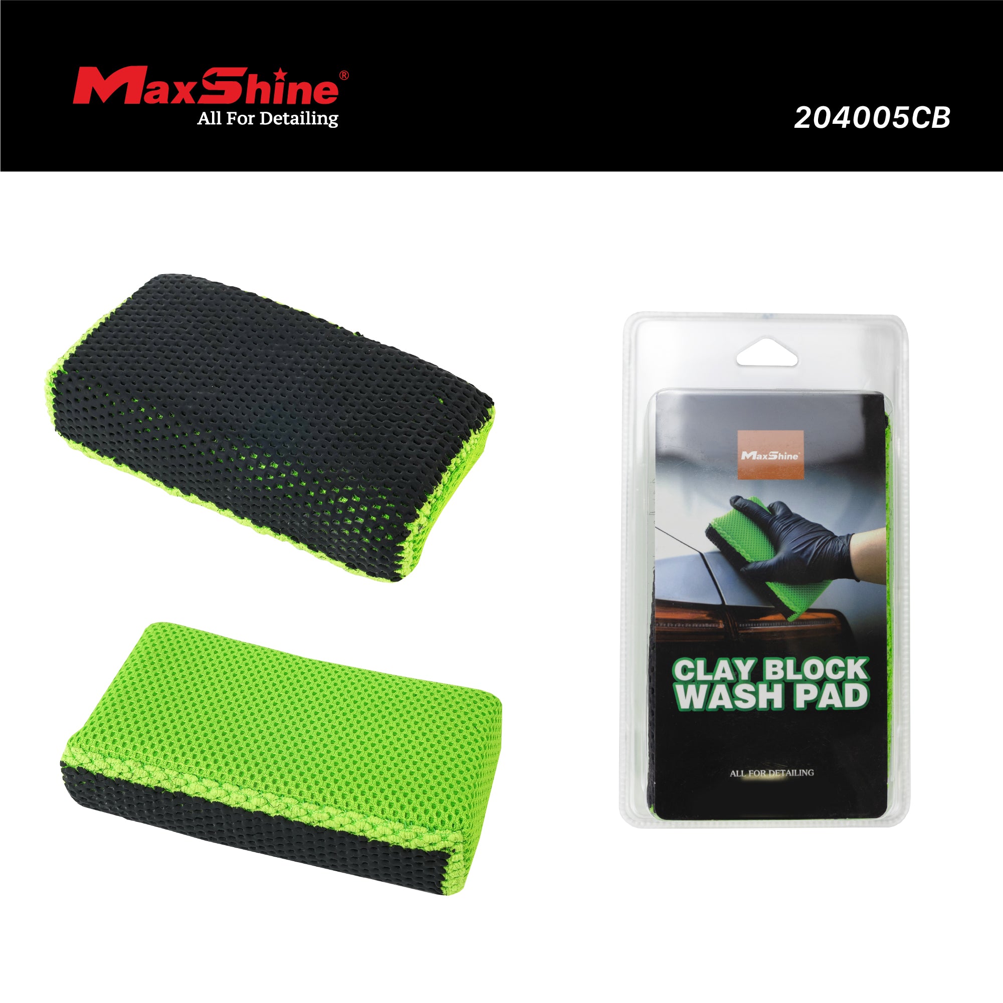 204005CB Clay Sponge Block Wash Pad