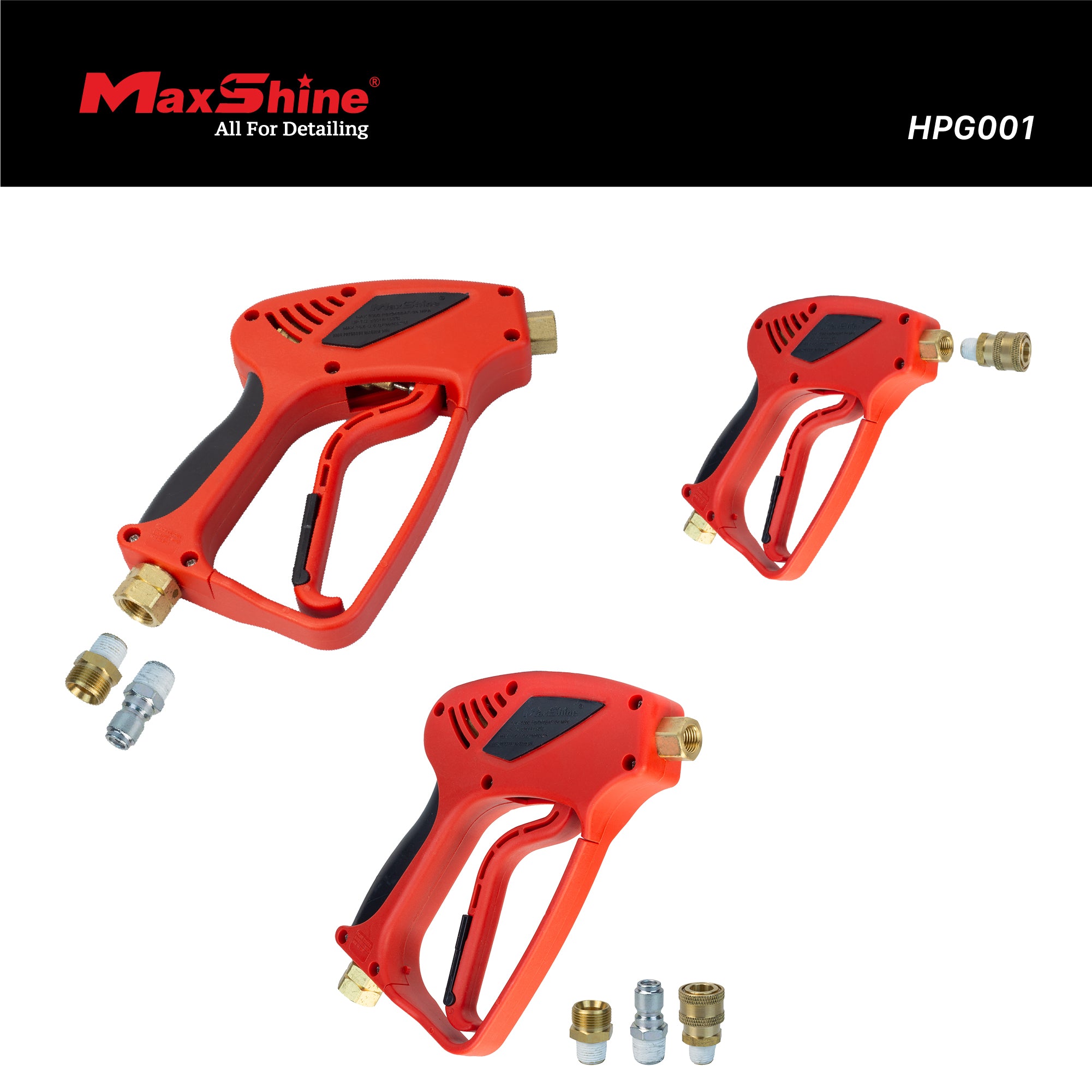 HPG001 Pressure Washer Gun - Short Wand