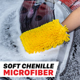 Cuffless Chenille Microfiber Wash Mitt