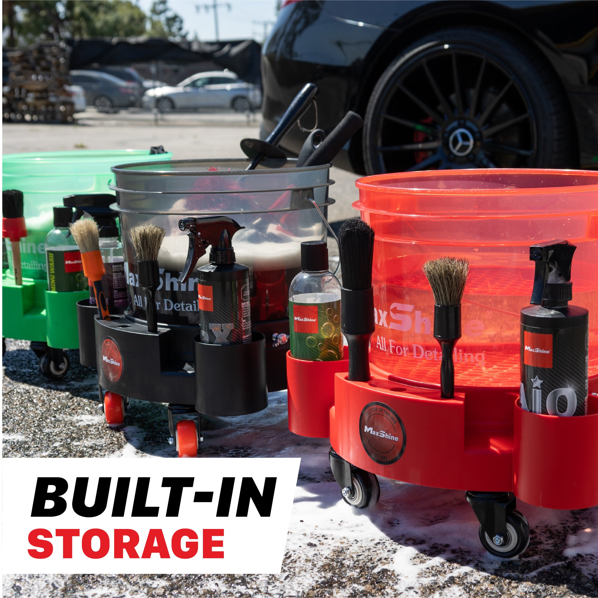 7023- Rolling Bucket Dolly