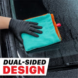 980GSM Twisted Loop & Waffle Weave Colorful Cleaning Towel