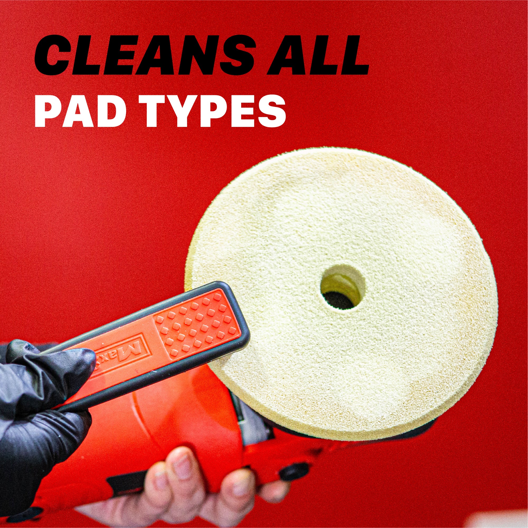 7011029 Foam Pad Cleaning Brush & Pad Removal Tool - 6in