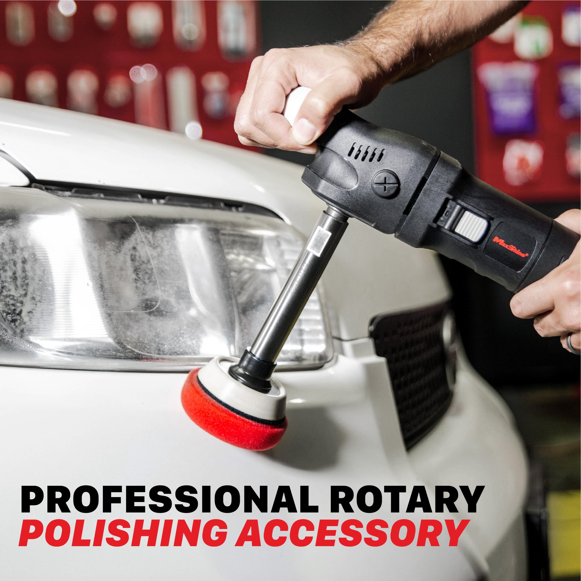 7015812 Shaft Extension Set for Rotary Polishers - 2in, 3in, 5in